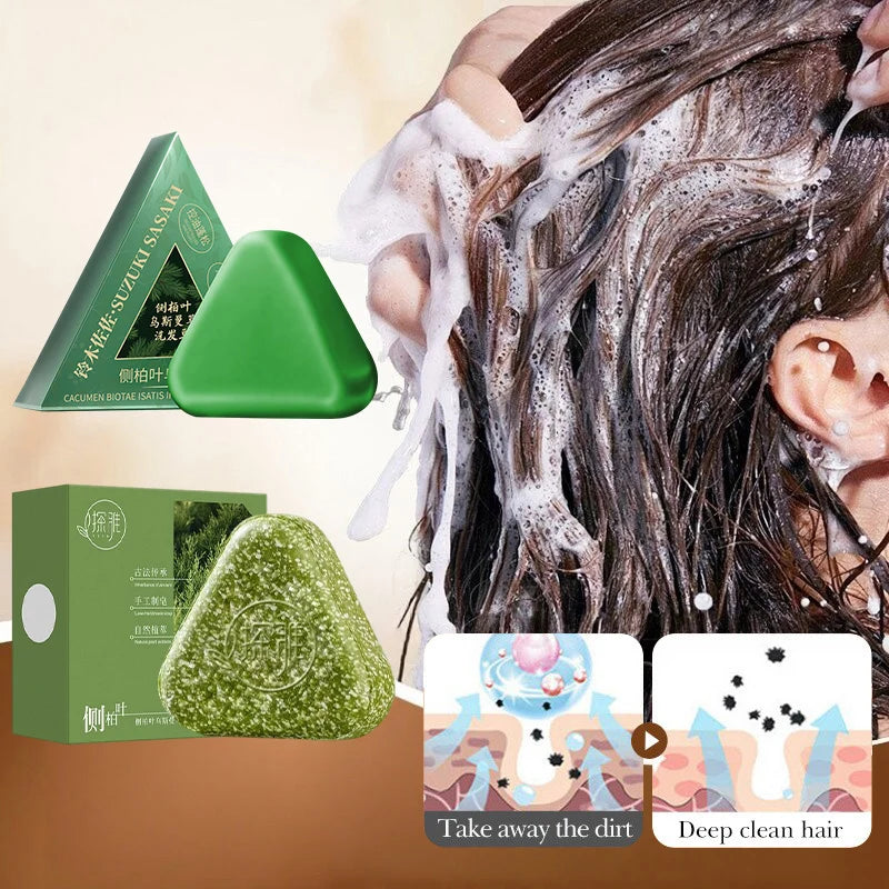 Shampooing Naturel aux Herbes - Anti-Chute Cheveux