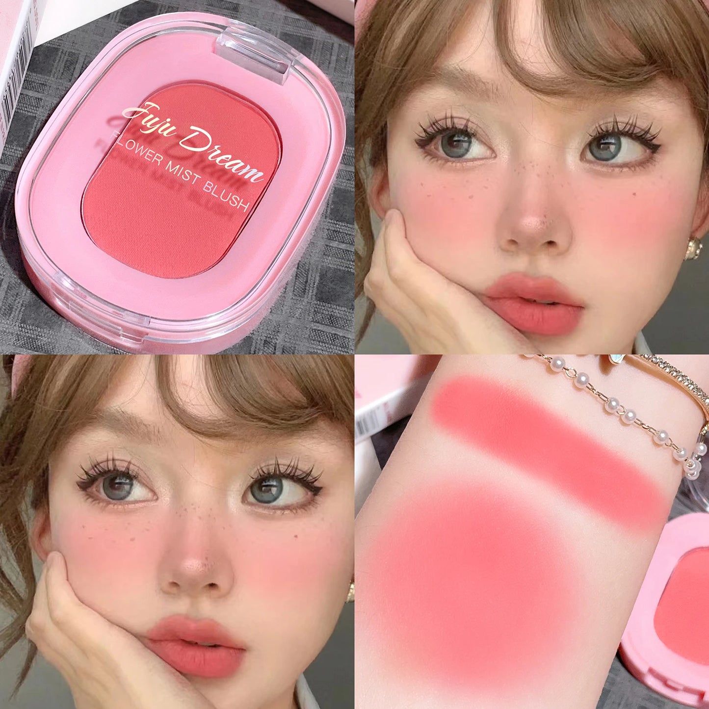 JUJU DREAM Blush Brume de Fleur - Poudre Monochrome Flash Naturel