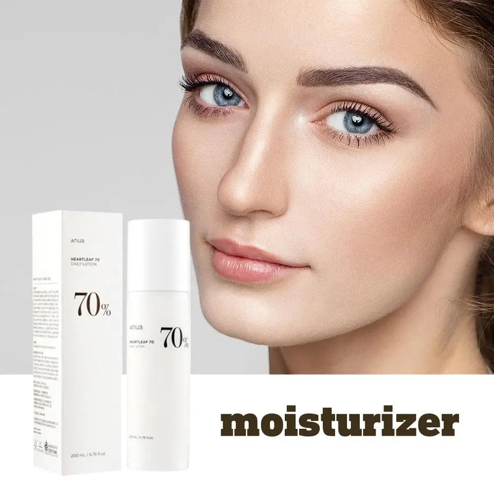 ANUA Heartleaf 70% Lotion Hydratante - Acide Hyaluronique Peaux Sensibles 200ml