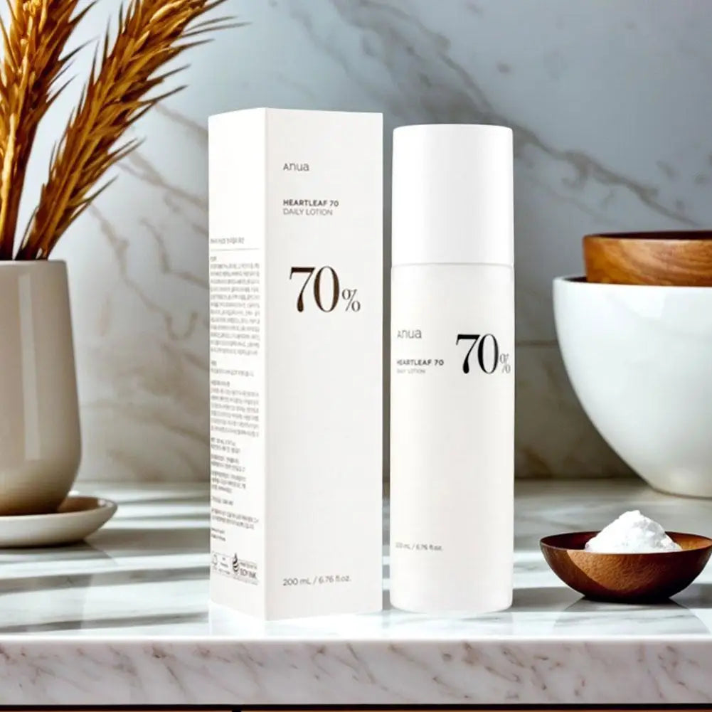 ANUA Heartleaf 70% Lotion Hydratante - Acide Hyaluronique Peaux Sensibles 200ml