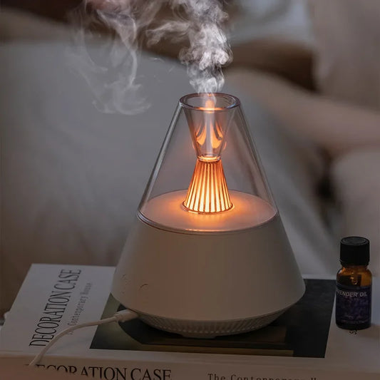 LED Essential Oil Diffuser - Ultrasonic Aromatherapy Humidifier