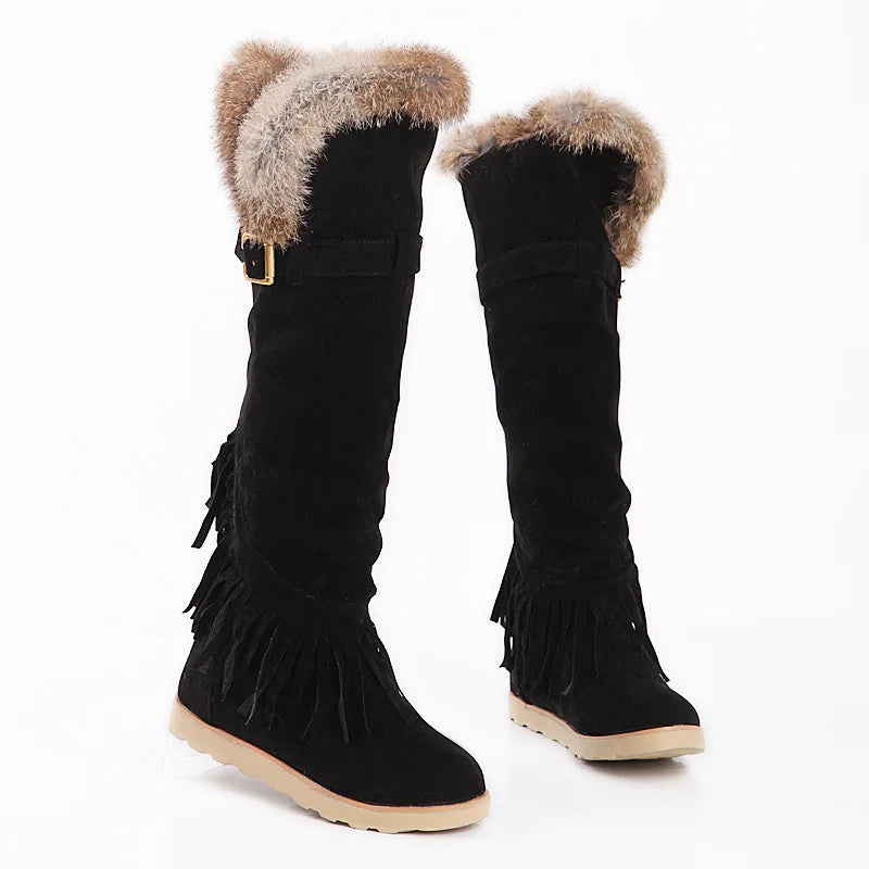 Bottes Rock Cuisse Talons Hauts - Plateforme Lacets Luxe Sexy Femme