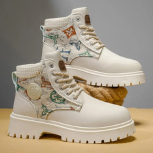 2025 printemps automne hommes bottes haut Style britannique décontracté chaussures pour hommes en plein air antidérapant résistant à l'usure botte courte Botas Hombre