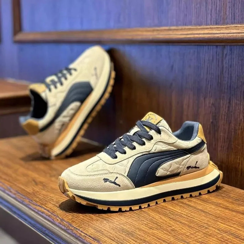 Chaussures Sport Homme Décontractées - Semelles Épaisses Confort