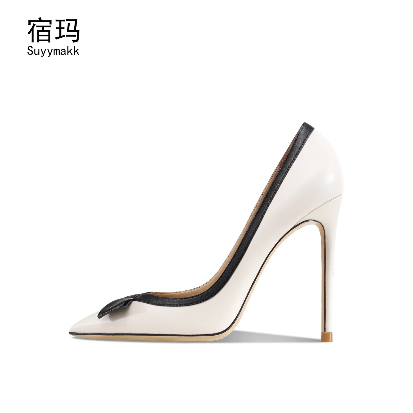 Escarpins Talons Hauts Nœud Papillon - Chaussures Luxe Soirée Femme