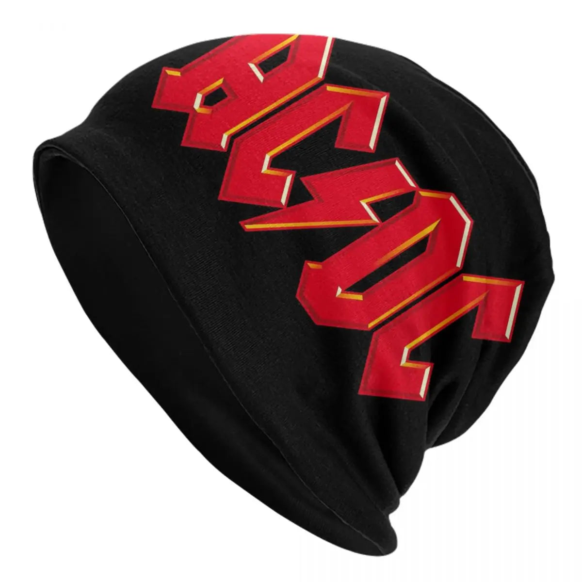 Bonnet Rétro Rock AC/DC - Tricot Hiver Heavy Metal Unisexe