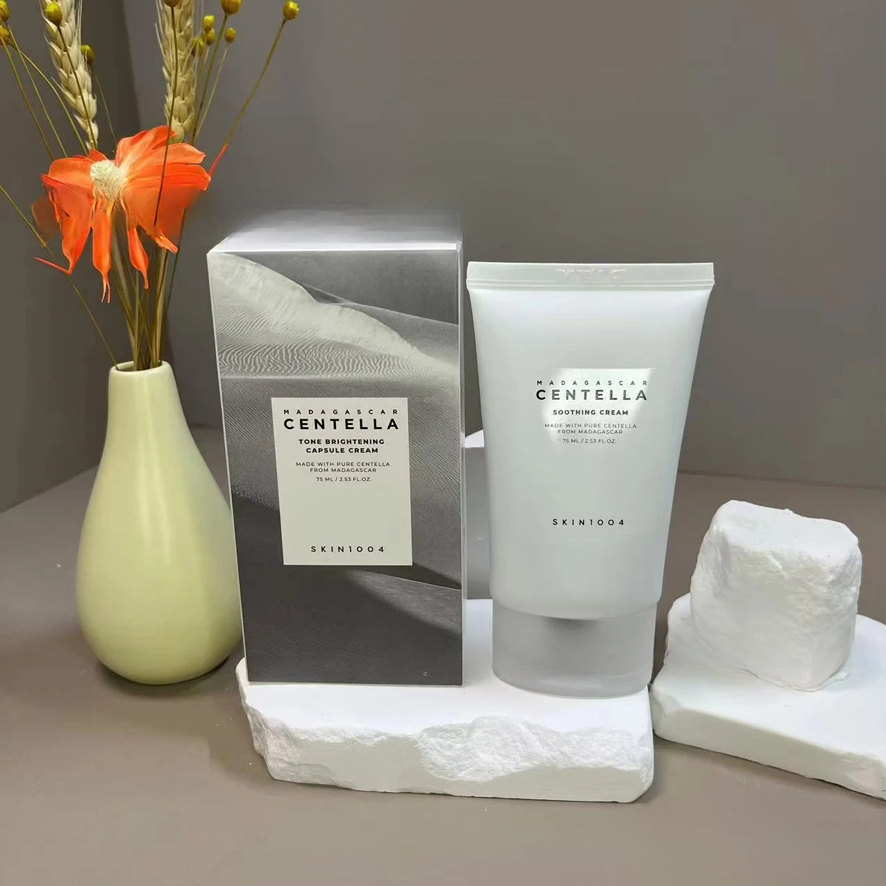 SKIN1004 Crème Centella Asiatica 6 Couleurs - Hydratante Raffermissante 75ml