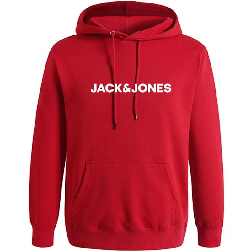 Sweat à Capuche Homme Jack Imprimé - Hip Hop Streetwear Polaire Élastique Pull Décontracté