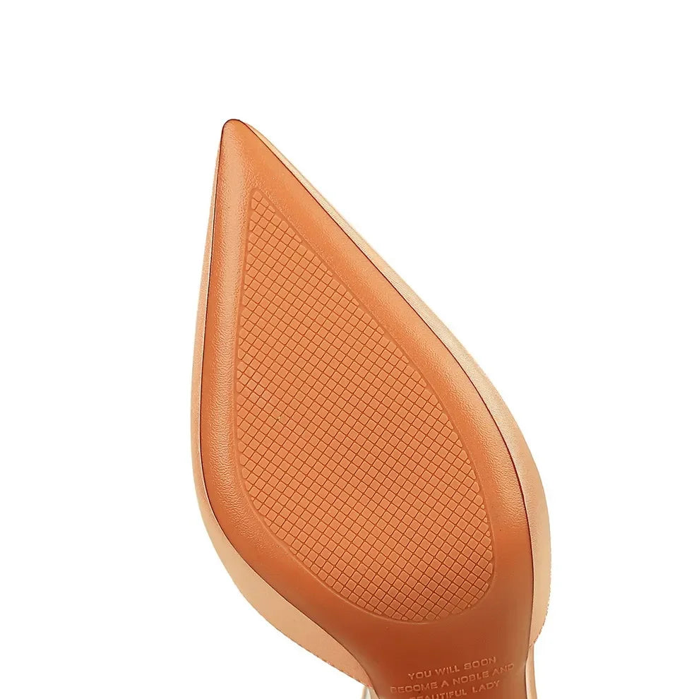 Escarpins BIGTREE Rose Talons Hauts - Chaussures Soirée Printemps Femme 34-43