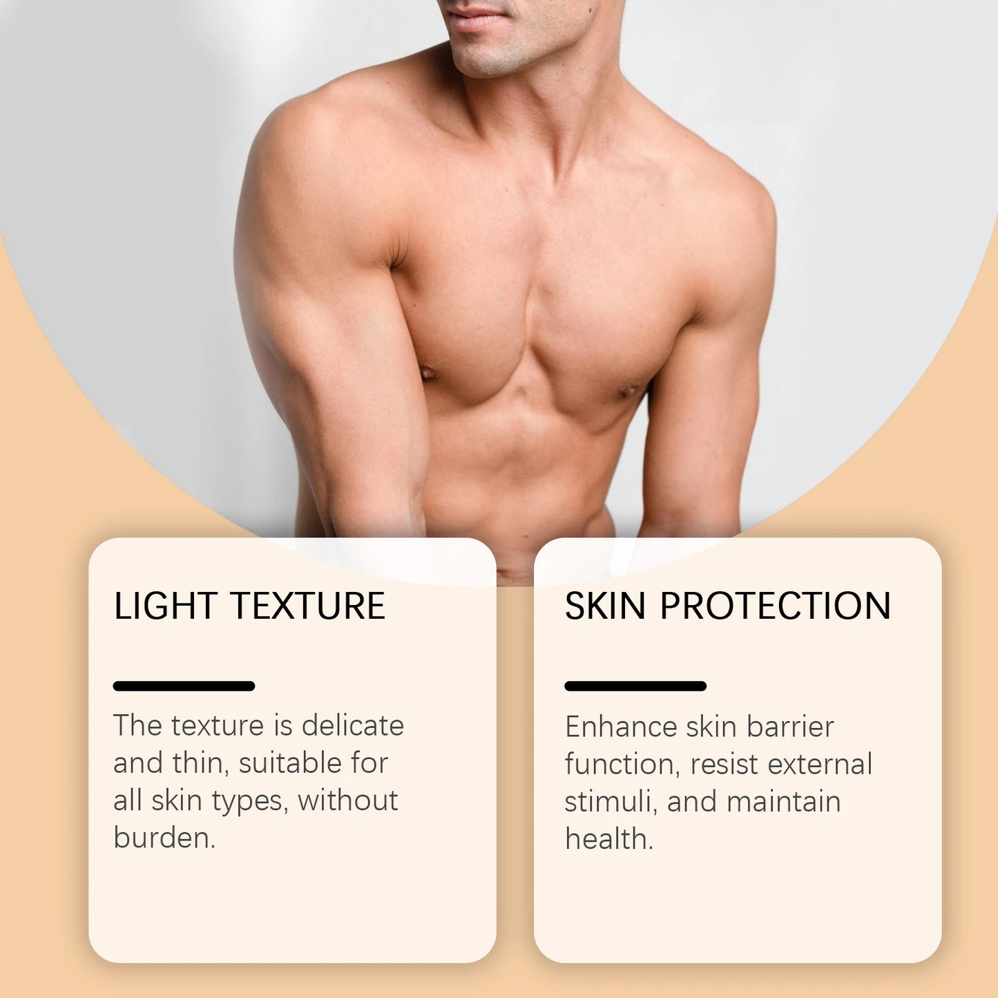 Men's Moisturizing Body Cream - Daily Care for Soft Skin