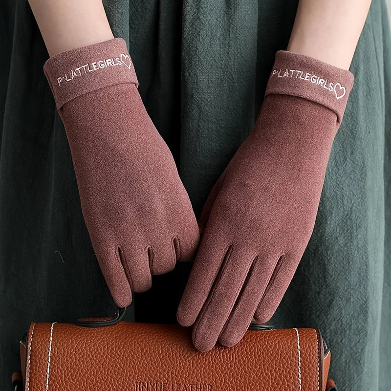 Gants Thermiques Hiver Femme - Course Cyclisme Écran Tactile