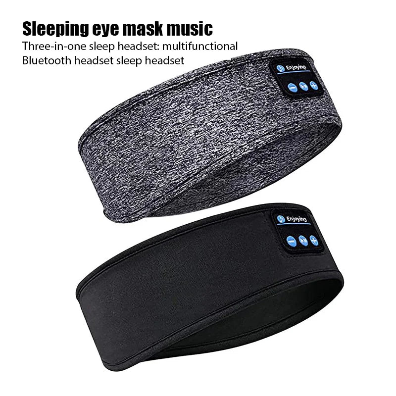 Bandeau Bluetooth Sommeil Sport - Écouteurs Sans Fil Course Running Casque Musique