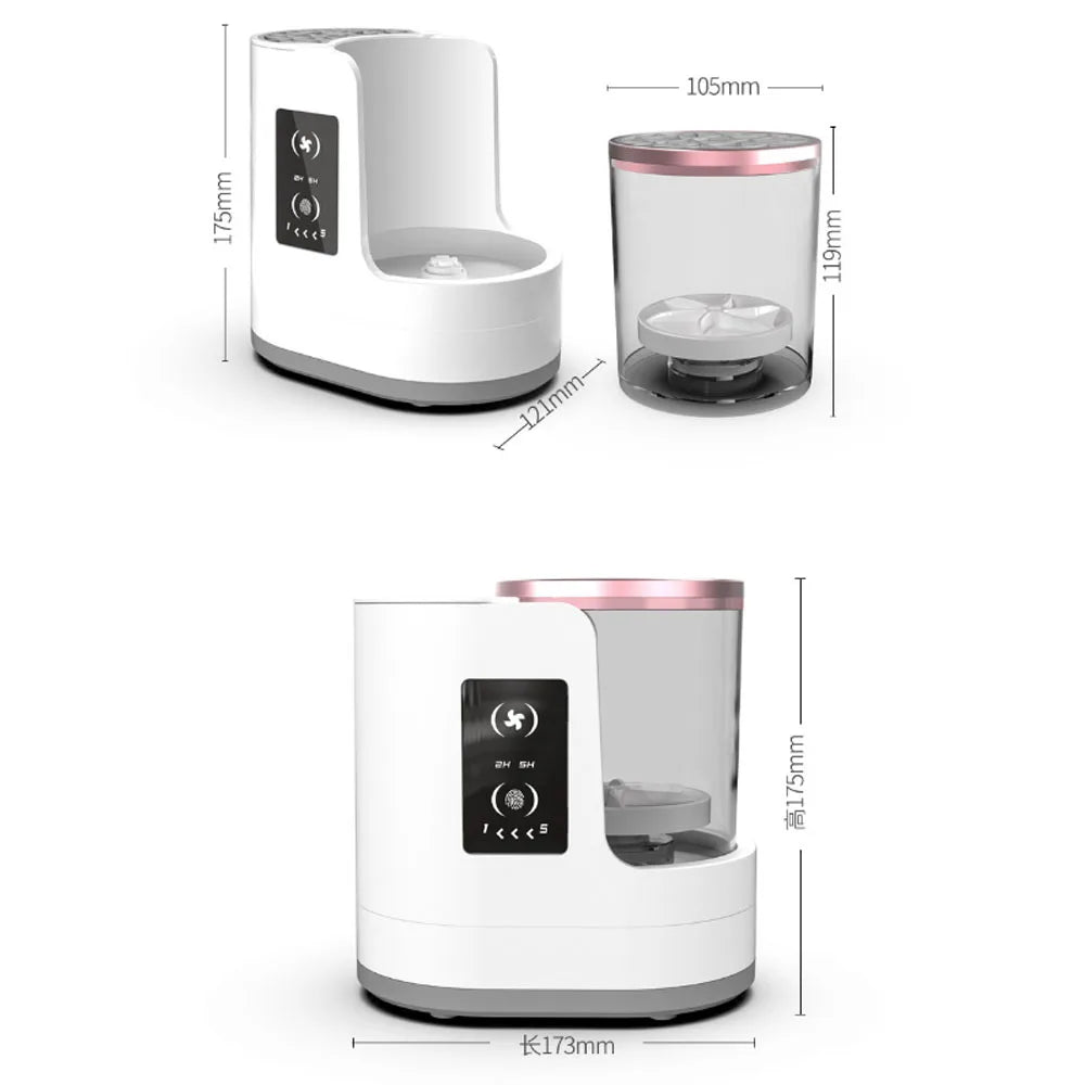 Electric Makeup Brush Cleaner Machine Beauty Tool Accessories USB Charging Makeup Brush Cleaner and Dryer Holiday Gift for Ladies