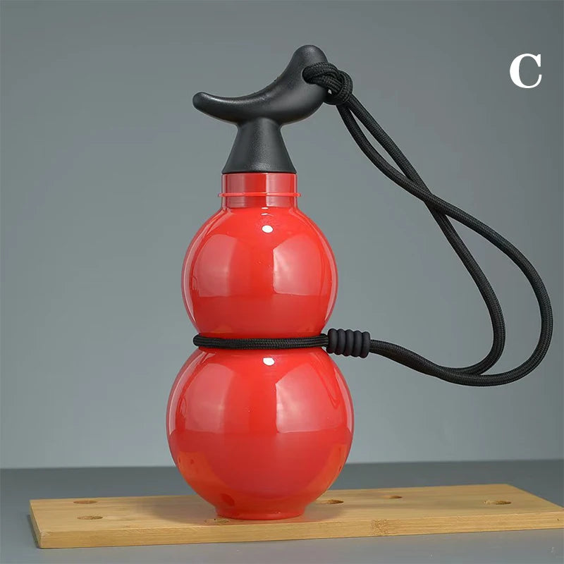 Gourde Grande Capacité Style Rétro Chinois - Carafe Eau Étanche Sport 750ml 730ml