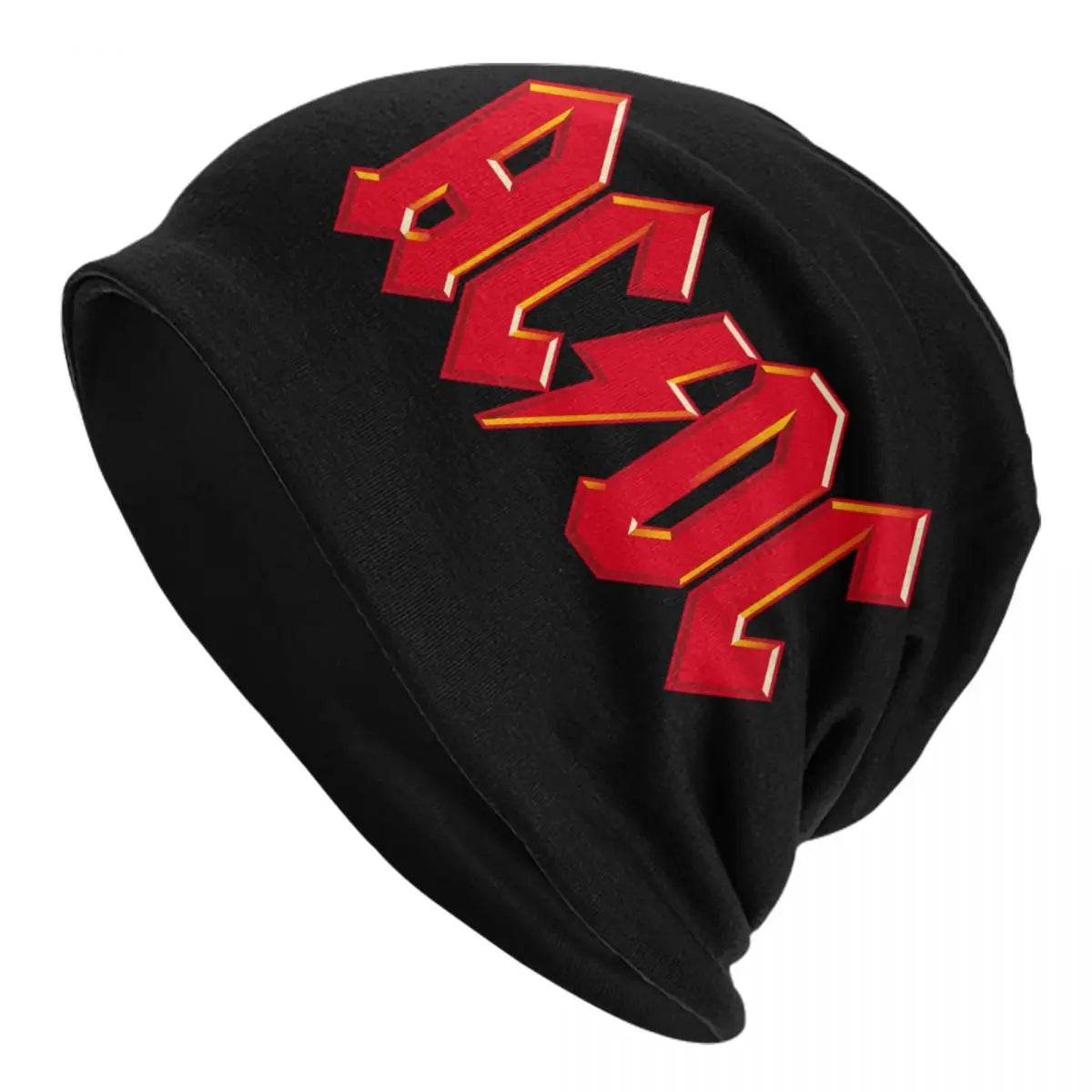 Bonnet Rétro Rock AC/DC - Tricot Hiver Heavy Metal Unisexe