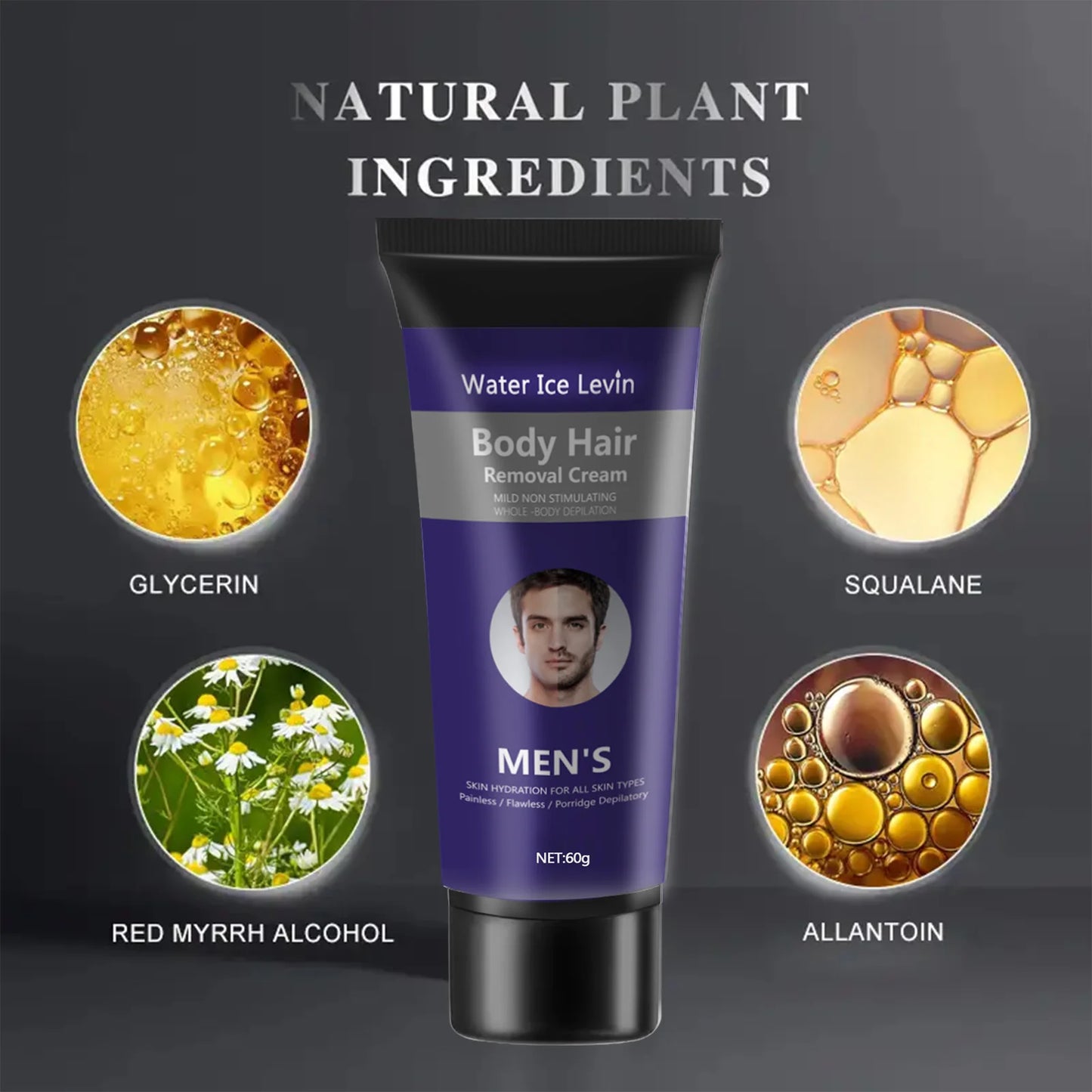 Crème d'Épilation Permanente - Zones Intimes et Corps