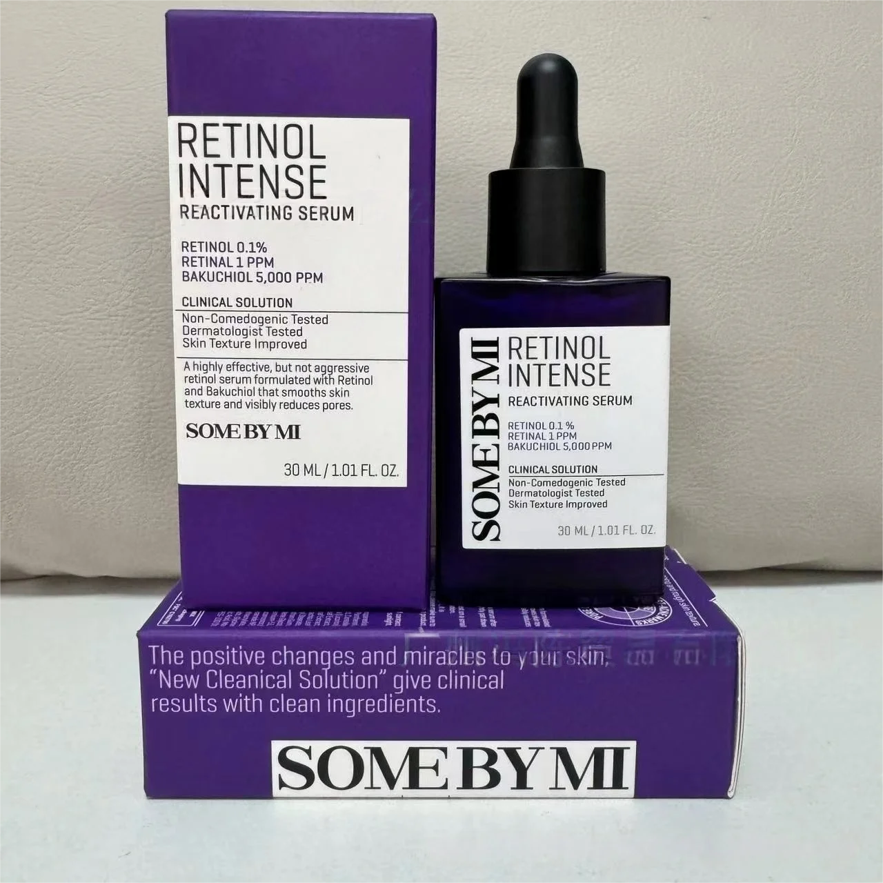 SOME BY MI Sérum Rétinol Intense - Réactivateur Anti-Âge Régénérant 30ml