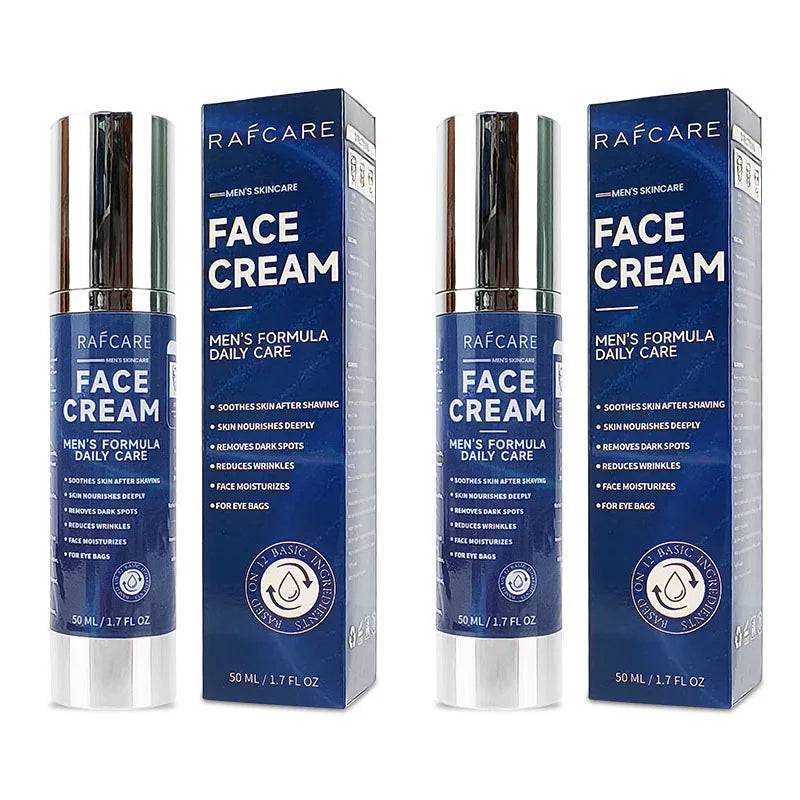 Men's Anti-Wrinkle Cream - Face &amp; Neck Firming Brightening 50ml
