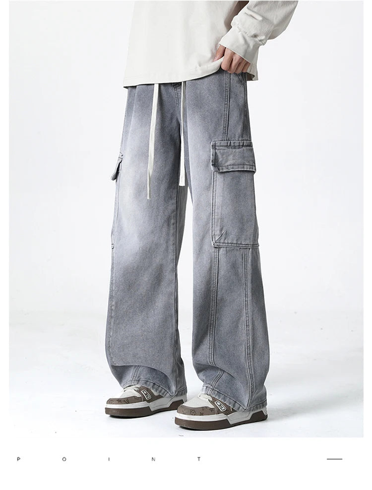 Jean Homme Militaire Style Workwear - Printemps Été