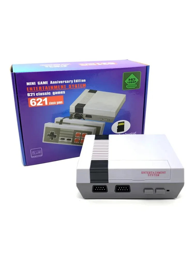 Console de Jeu Rétro HD - 621 Jeux Classiques Intégrés avec Sortie HDMI