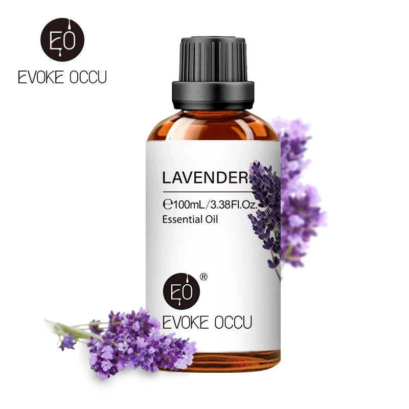 EVOKE Essential Oils Collection 100ml - Lavender Vanilla Eucalyptus Premium