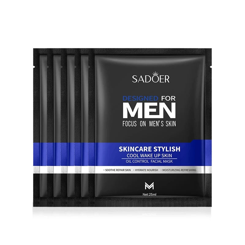 SADOER Men's Complete Care Kit - 6 Face and Body Products