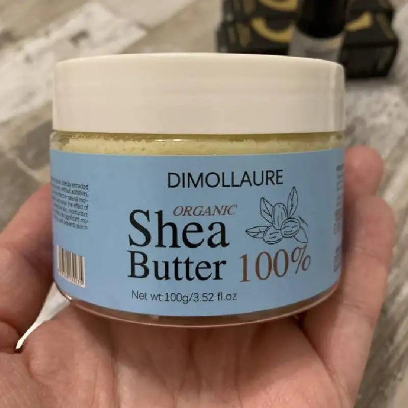 Dimollaure Organic Shea Butter 100g - Unrefined Body Moisturizer