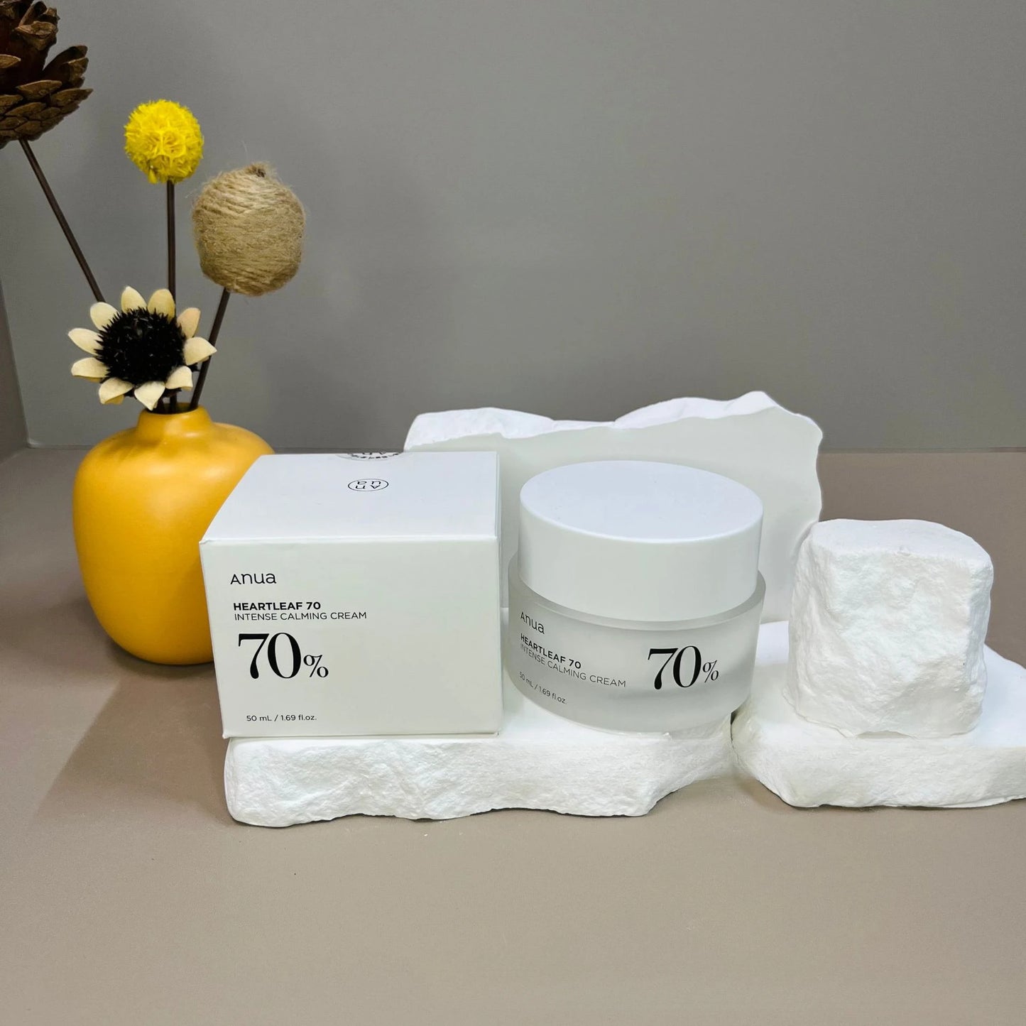 ANUA Birch Tree Crème Hydratante Visage - Pêche Houttuynia Cordata 50ml