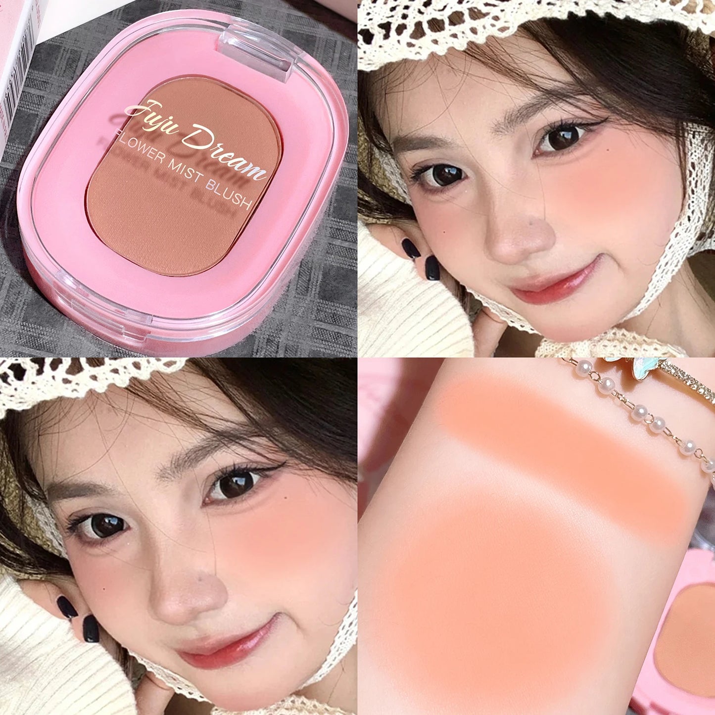 JUJU DREAM Blush Brume de Fleur - Poudre Monochrome Flash Naturel