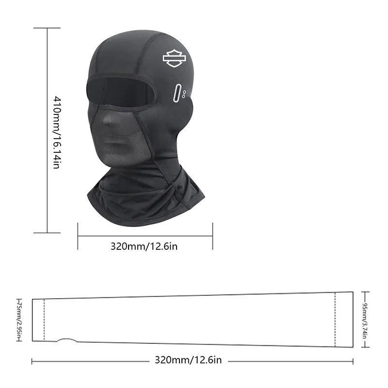 Casquette Moto Harley-Davidson Protection Solaire - Sport Cyclisme Été Pan America Sportster