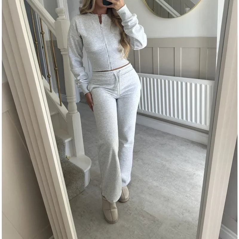 Ensemble Cardigan Femme - Cardigan + Pantalon Automne-Hiver