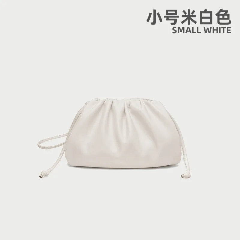 Sac à main en cuir PU souple pour femme, petit sac à bandoulière, sac messager, haute qualité, luxe, mode féminine, initié