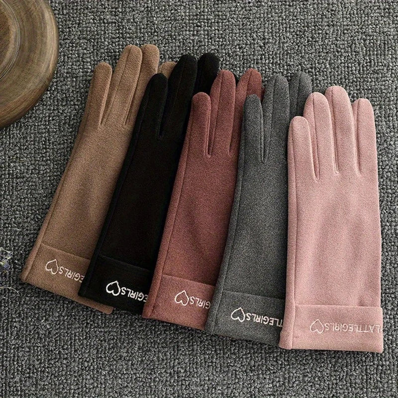Gants Thermiques Hiver Femme - Course Cyclisme Écran Tactile