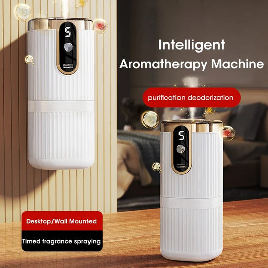 Premium Wall-Mounted Aromatherapy Diffuser - Rechargeable 5-Speed ​​Humidifier
