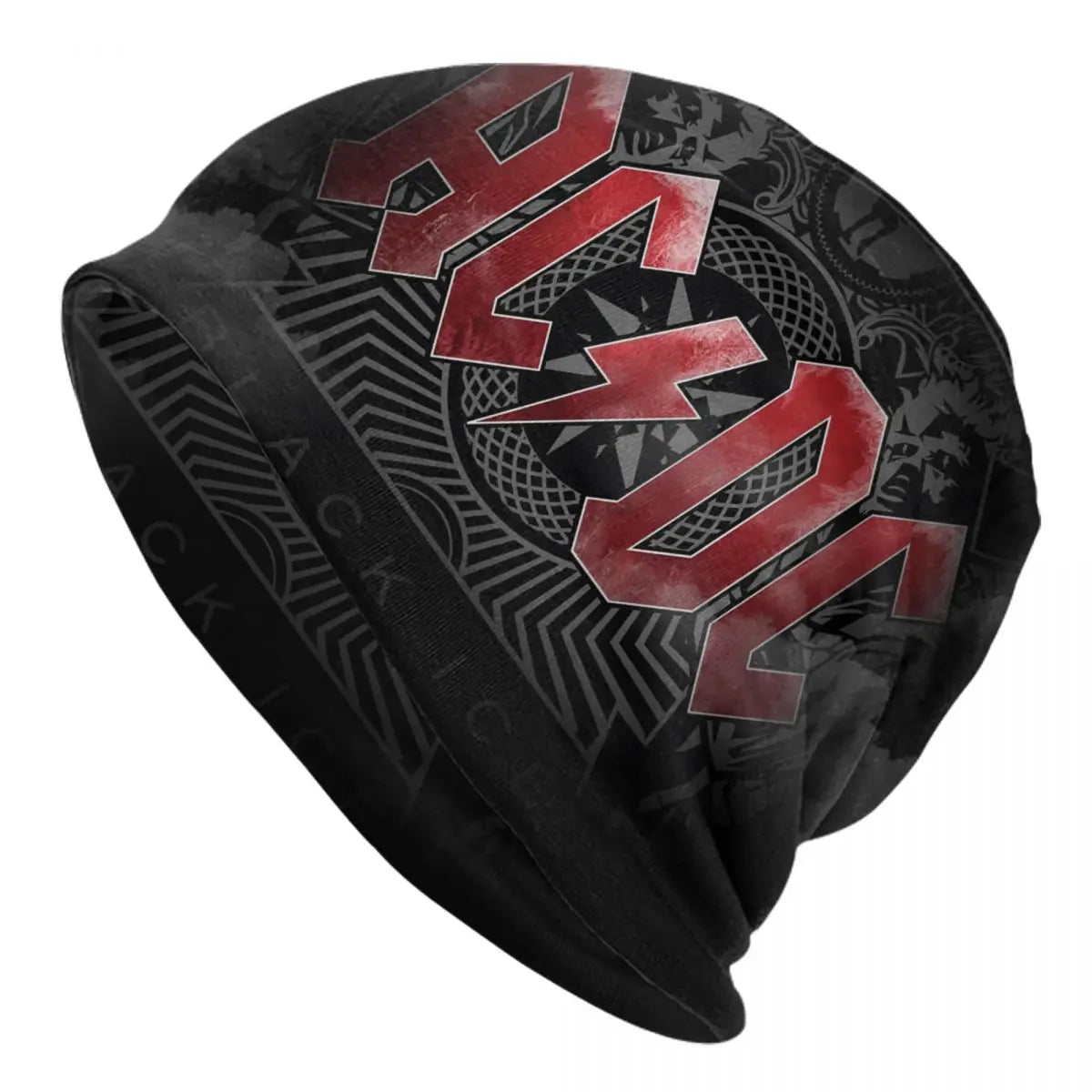 Bonnet Rétro Rock AC/DC - Tricot Hiver Heavy Metal Unisexe