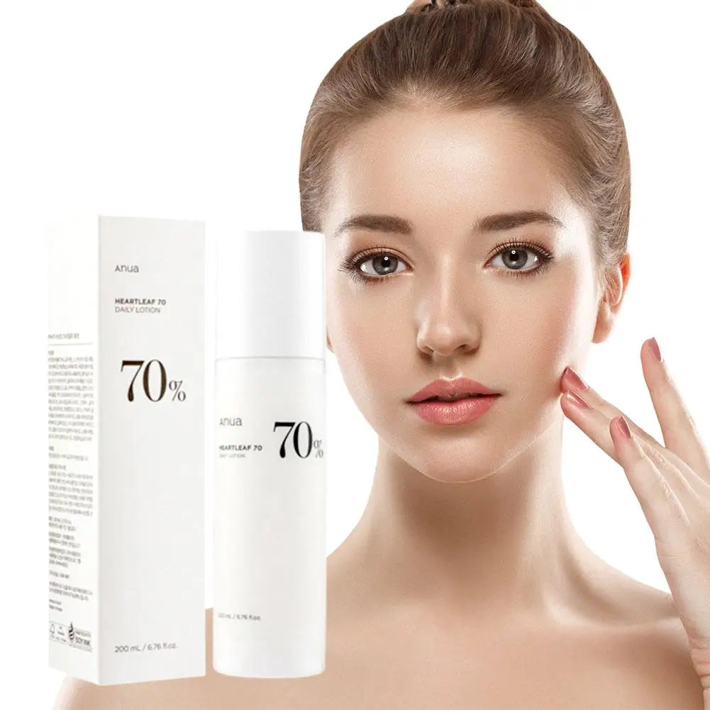 ANUA Heartleaf 70% Lotion Hydratante - Acide Hyaluronique Peaux Sensibles 200ml