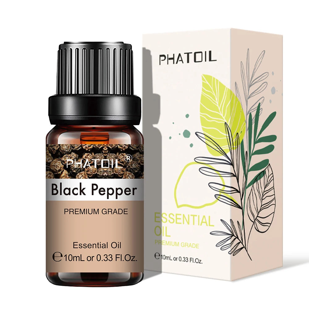 10ml Pure Natural Lavender Essential Oils for Diffuser, Humidifier, Aromatherapy, Jasmine &amp; Vanilla Aroma Oil for Skin Care, DIY Soap