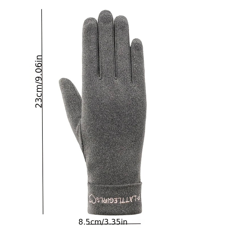 Gants Thermiques Hiver Femme - Course Cyclisme Écran Tactile