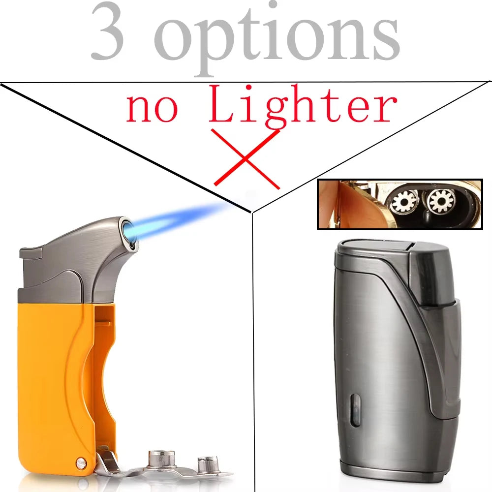 Boîte Cigares Portable Cuir Bois Cèdre - Étui Voyage avec Coupe Briquet