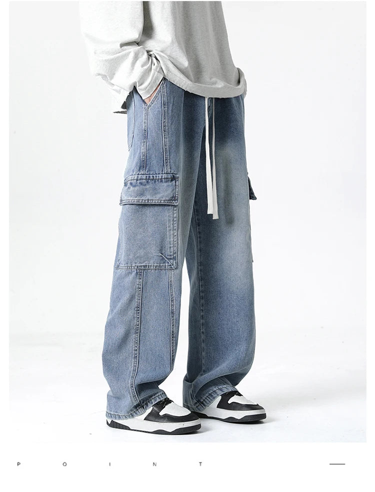 Jean Homme Militaire Style Workwear - Printemps Été