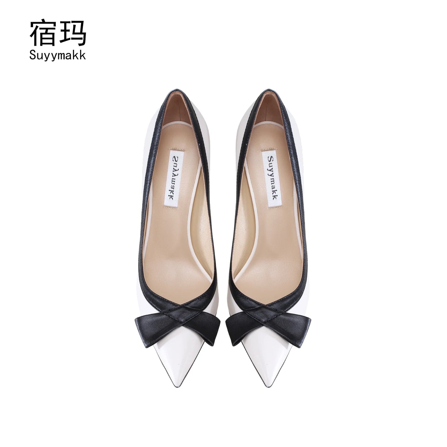 Escarpins Talons Hauts Nœud Papillon - Chaussures Luxe Soirée Femme