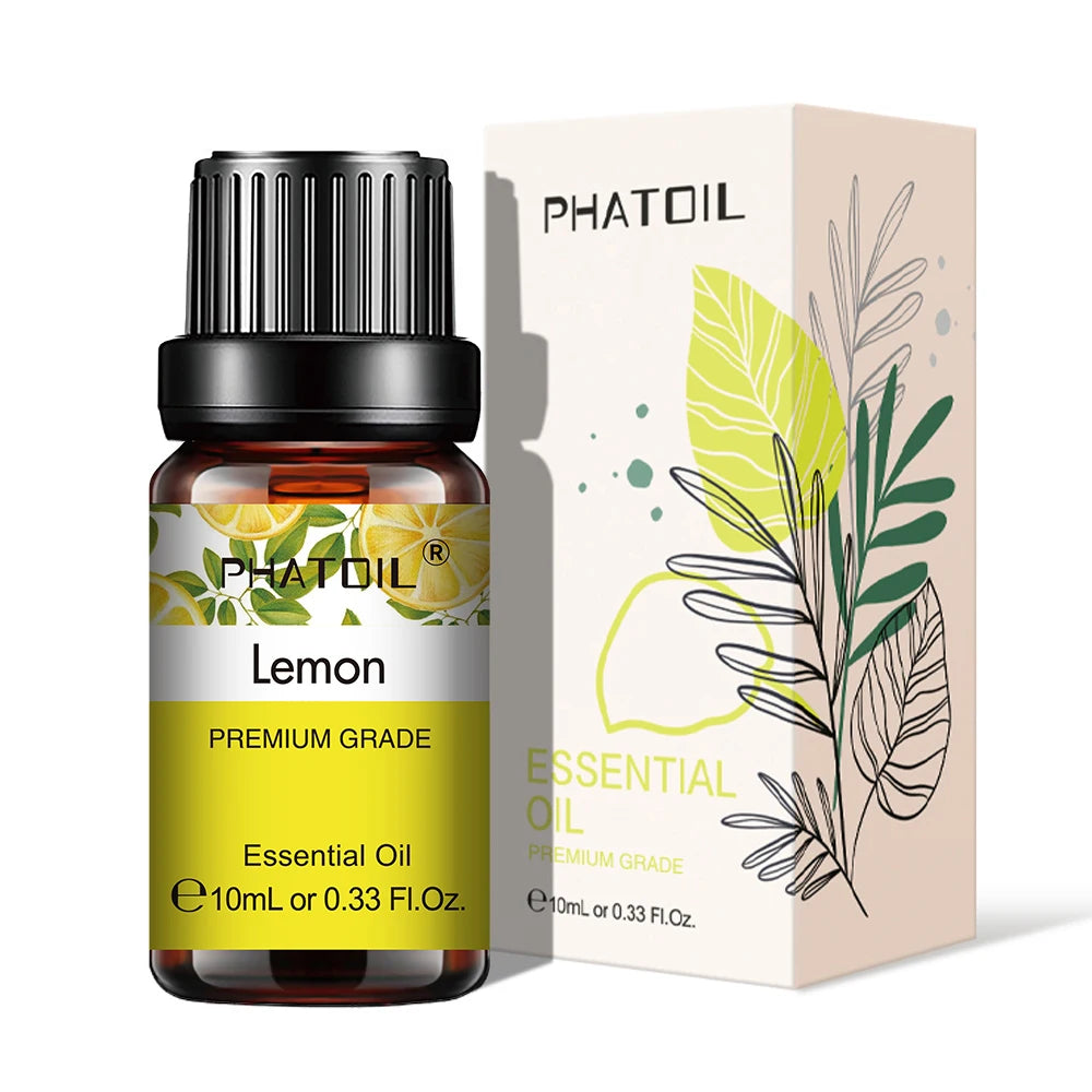 10ml Pure Natural Lavender Essential Oils for Diffuser, Humidifier, Aromatherapy, Jasmine &amp; Vanilla Aroma Oil for Skin Care, DIY Soap