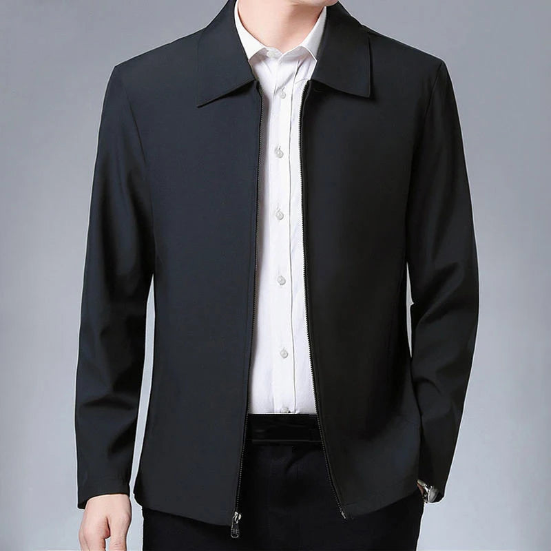 Veste Blazer Affaires Homme Luxe - Manteau Formel Bureau Social Décontracté Printemps