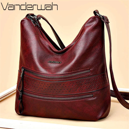 Sacs à main en cuir de luxe pour femmes, sacs à main de styliste de bonne qualité pour dames, porté croisé, 2024