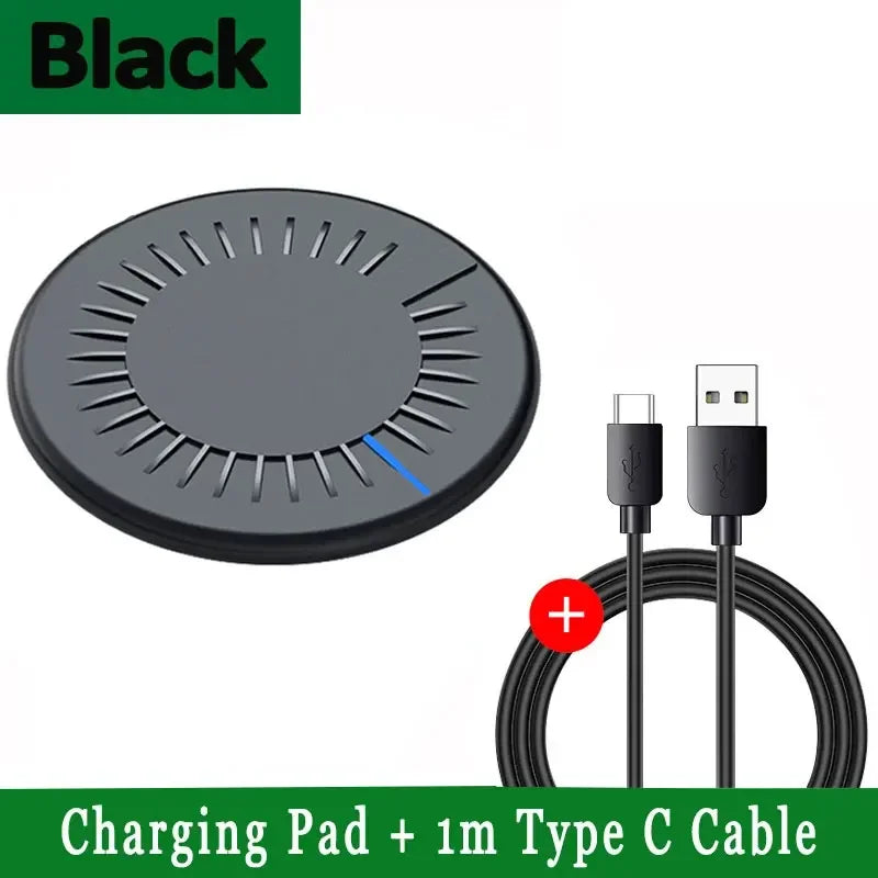 Chargeur Sans Fil Rapide 100W - iPhone Samsung Xiaomi