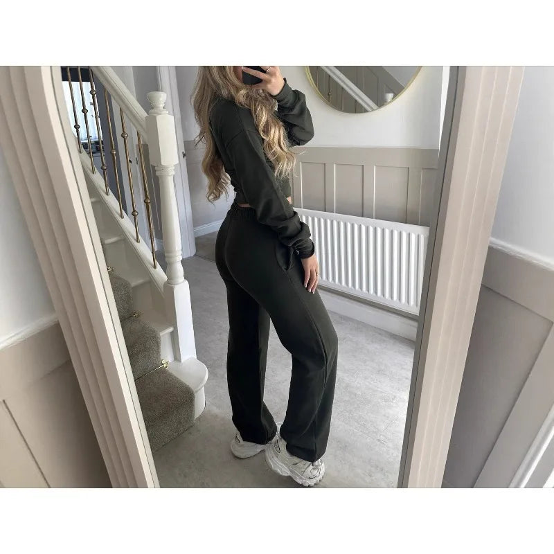 Ensemble Cardigan Femme - Cardigan + Pantalon Automne-Hiver