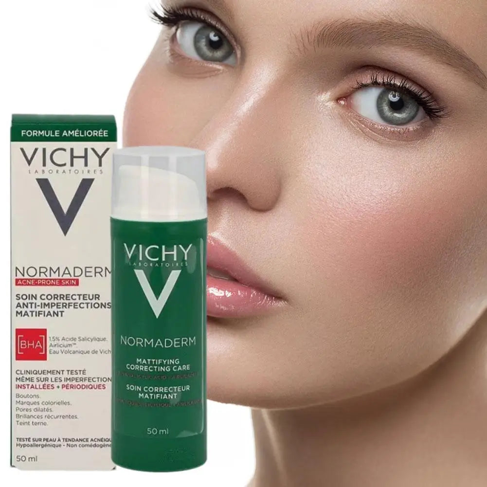 VICHY Lotion Contrôle Sébum 50ml - Matifiante Raffermissante Peaux Grasses