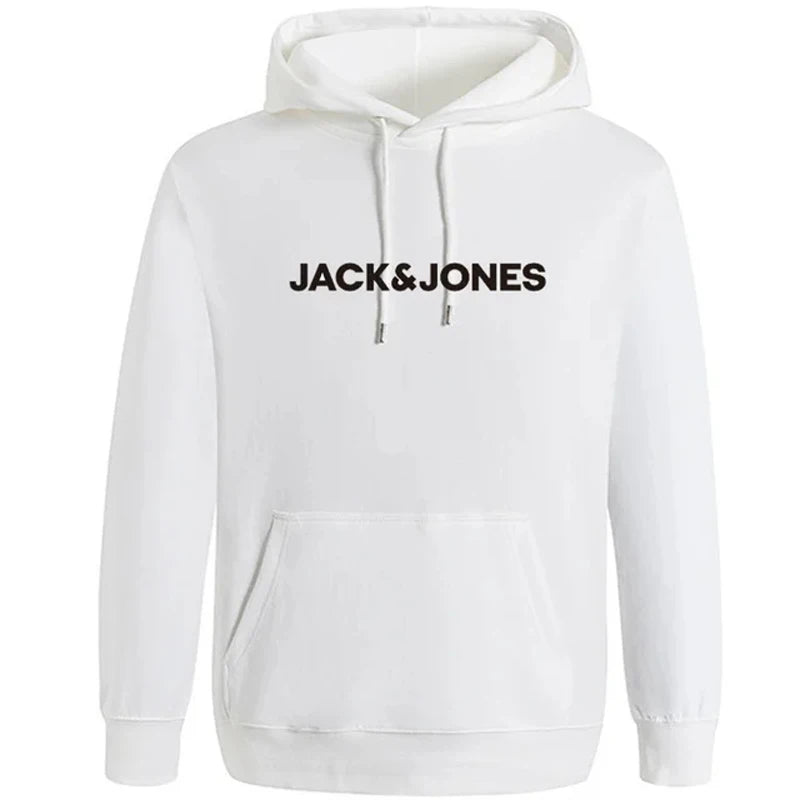 Sweat à Capuche Homme Jack Imprimé - Hip Hop Streetwear Polaire Élastique Pull Décontracté