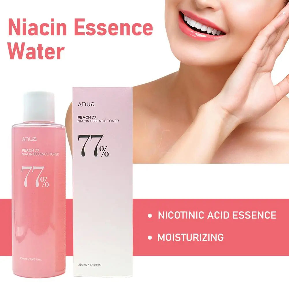 ANUA Toner Pêche 77% Niacinamide - Essence Hydratante Éclaircissante 200ml
