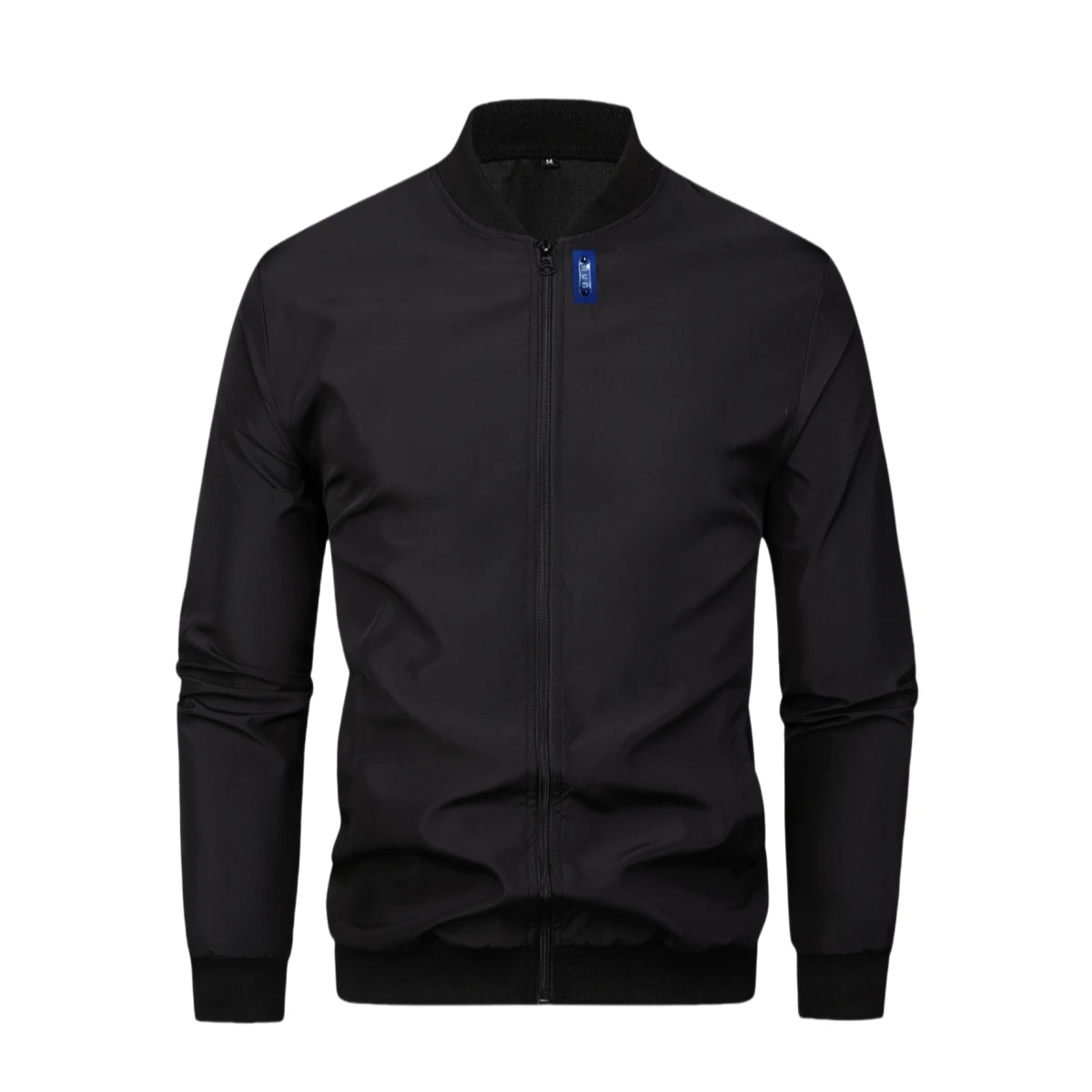 Veste Baseball Homme Printemps Automne - Blouson Court Ample Décontracté Couleur Unie 2025